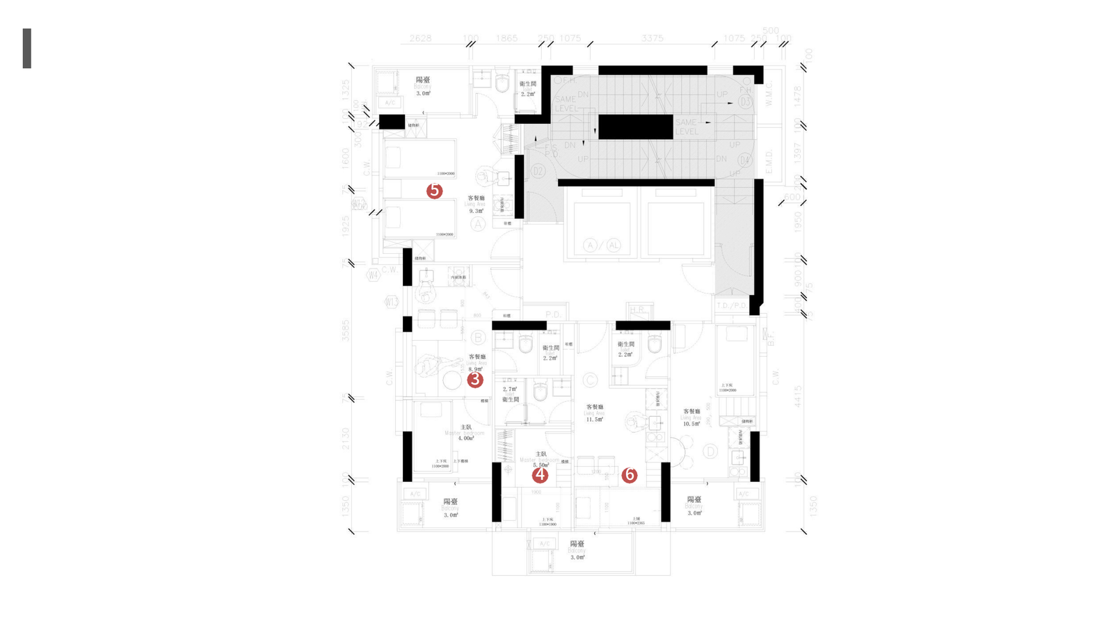 加多利軒租務參考圖