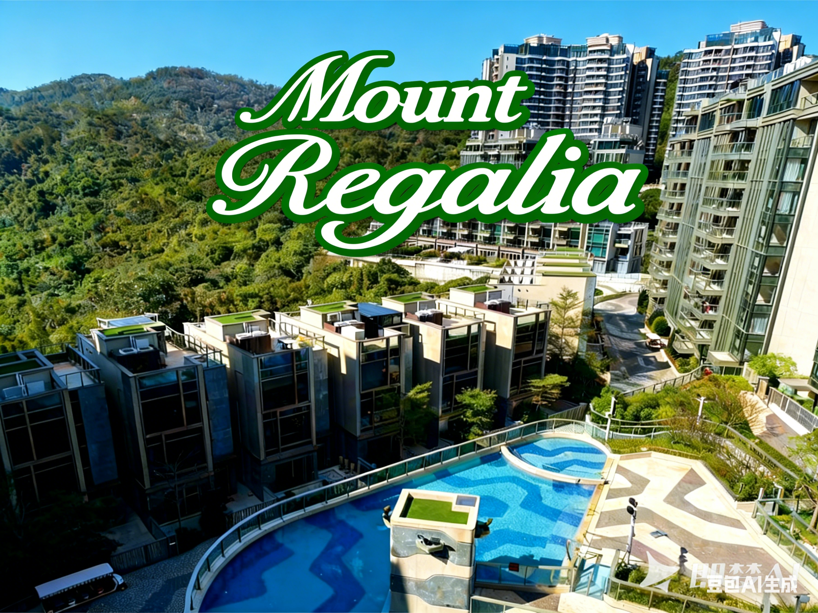 富豪・山峰 Mount Regalia 九肚山低密度豪宅 洋房實景 270度沙田馬場與吐露港全景